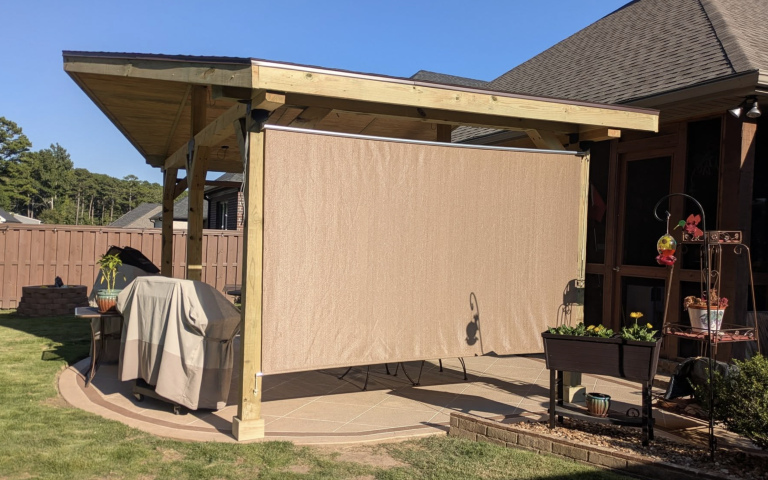 Custom Pergola project by Aaron's Handyman Services in Hot Springs, AR