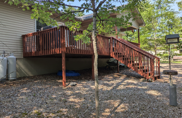 Handyman project before Aaron's Handyman Services in Hot Springs, AR