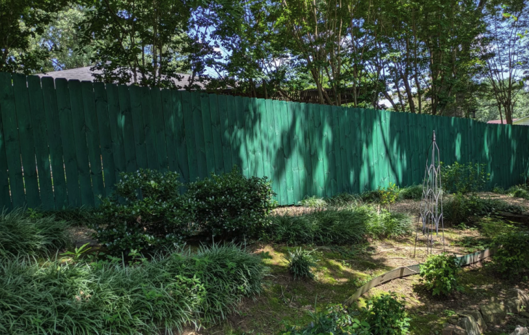 privacy fence construction by Aaron's Handyman Services in Hot Springs, AR