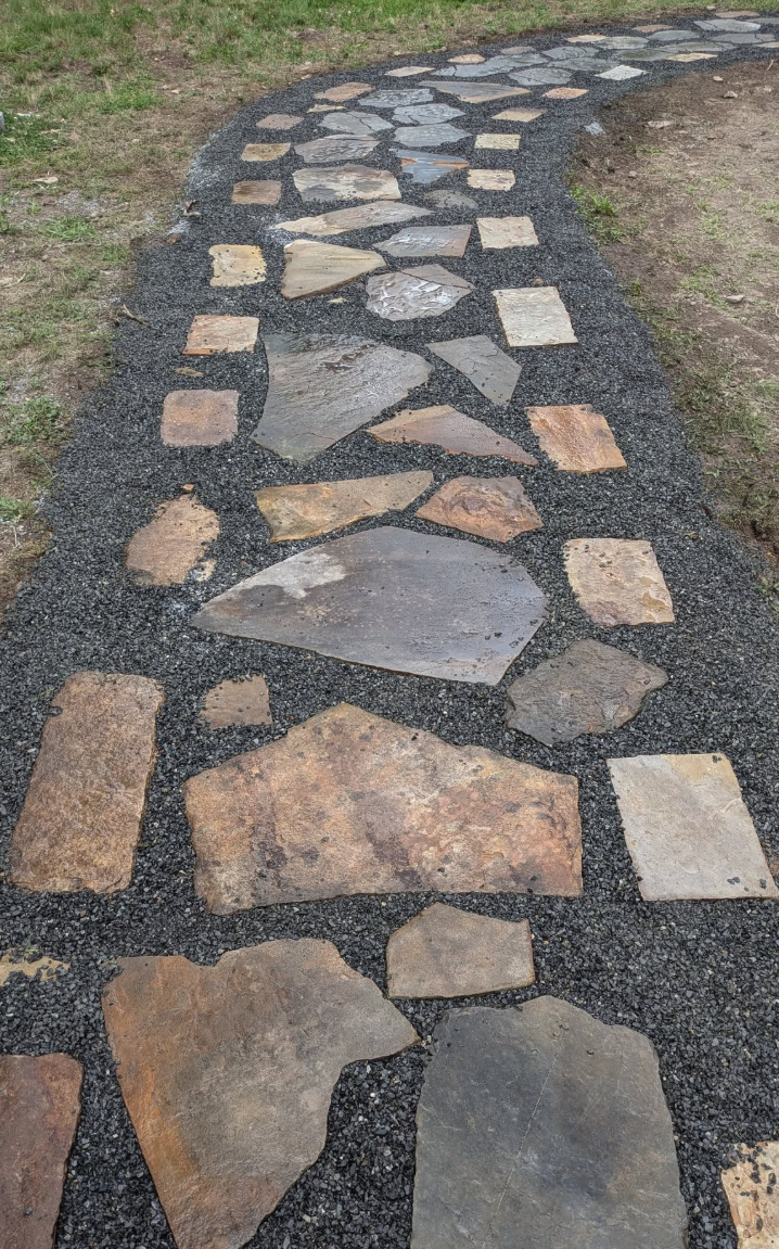 Hardscaping project by Aaron's Handyman Services in Hot Springs, AR